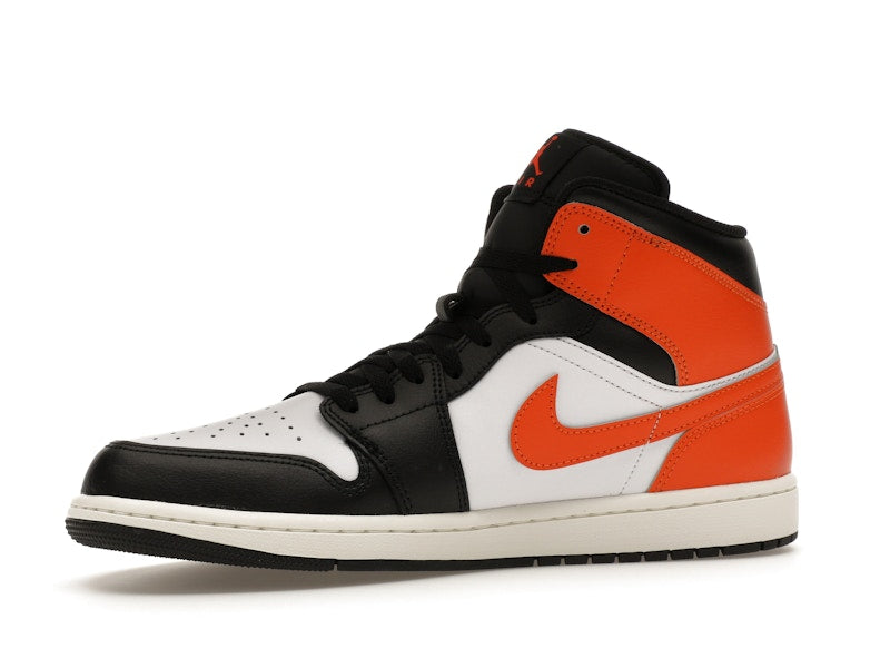 Air Jordan 1 Mid Black Toe Starfish - Starfish/White/Sail/Black - DQ8426-801 - 16