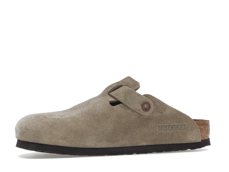 Birkenstock Boston Soft Footbed Suede Taupe - 0560771 - 16