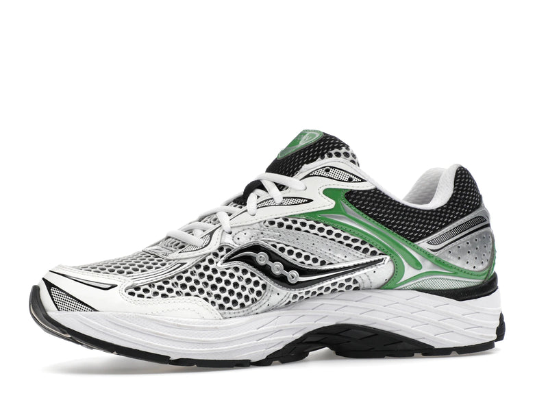 Saucony Progrid Omni 9 White Black Silver Green - Silver/Green - S70739-17 - 16