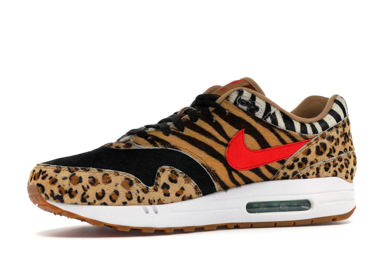 Nike Air Max 1 Atmos Animal Pack 2 (2018) Black Box - Wheat/Sport Red-Bison-Classic Green - AQ0928-700 - 16