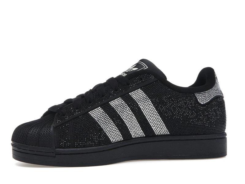 Adidas Superstar II Rhinestone Black Silver - Core Black/Silver Metallic/Off White - IH4200 - 16