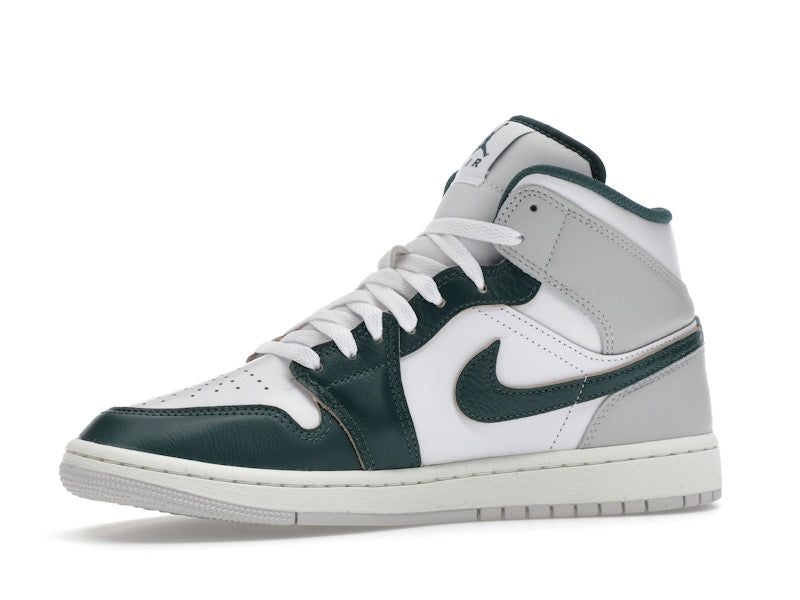 Air Jordan 1 Mid SE Oxidized Green - White/Sail/Neutral Grey/Oxidized Green - FQ7720-103 - 16