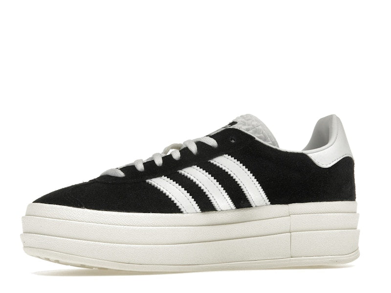 adidas Gazelle Bold Core Black White (Women's) - Core Black/Footwear White/Core White - HQ6912 - 16