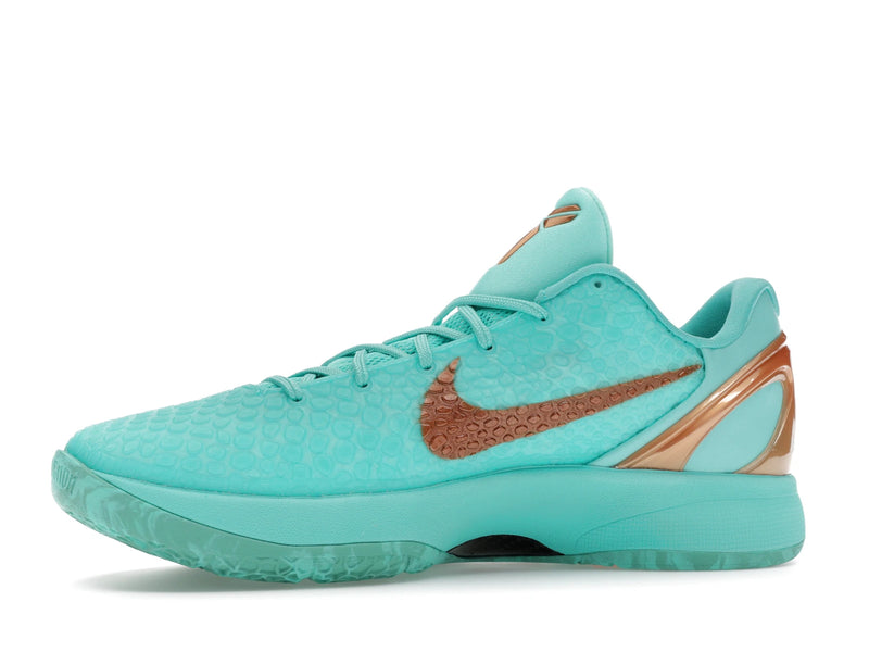 Nike Kobe 6 Protro Jalen Brunson Statue Of Liberty - Hyper Turquoise/Metallic Copper - IQ5774-300 - 16