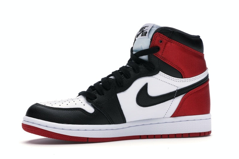 Air Jordan 1 Retro High Satin Black Toe (W) - Black/White-University Red - CD0461-016 - 16