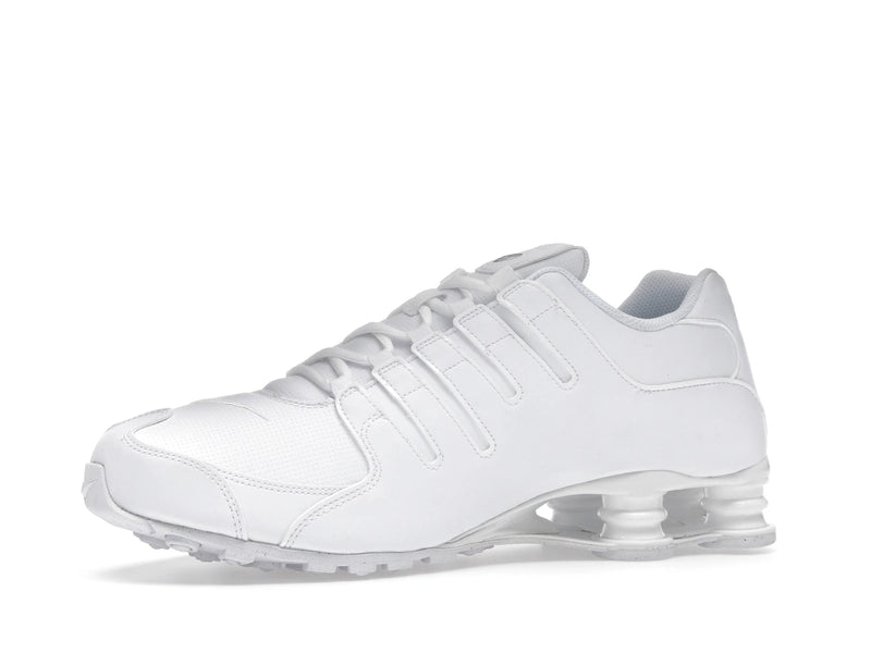 Nike Shox Nz Triple White - White/White - 378341-128 - 16