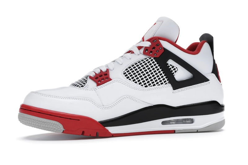 Air Jordan 4 Retro Fire Red (2020) - White/Black-Tech Grey-Fire Red - DC7770-160 - 16