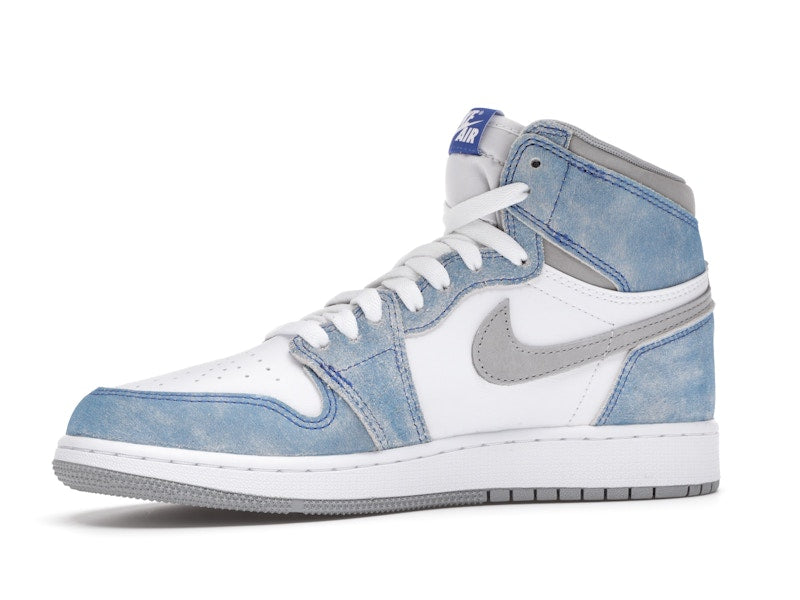 Air Jordan 1 Retro High Hyper Royal Smoke Grey (GS) - Hyper Royal/Light Smoke Grey-White - 575441-402 - 16