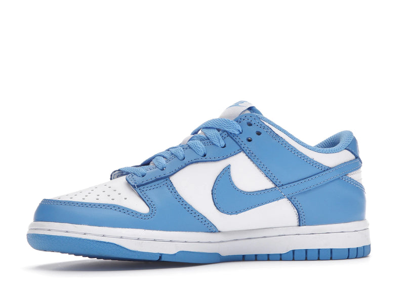 Nike Dunk Low Unc (2021) (GS) - White/University Blue-White - CW1590-103 - 16