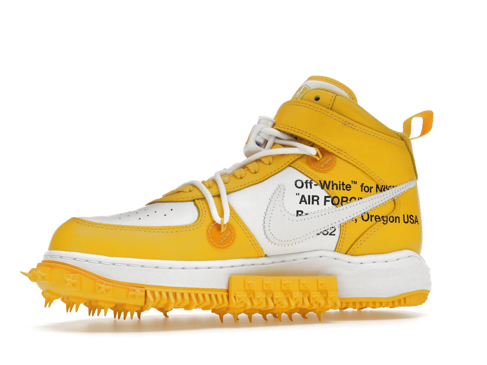 Nike Air Force 1 Mid SP Off White Varsity Maize - view 16
