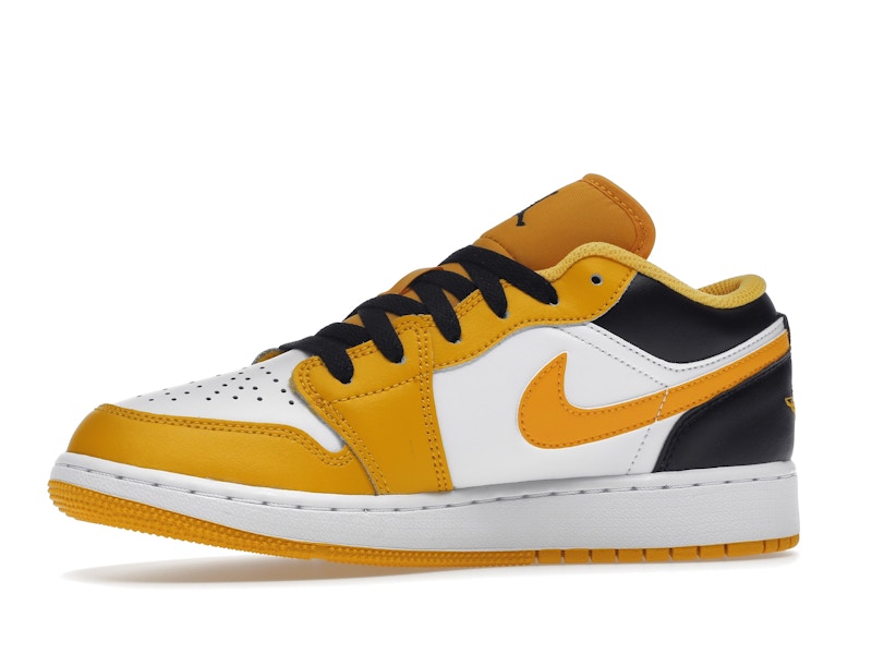 Air Air Jordan 1 Low University Gold White (GS) - Taxi/White/Black - 553560-701 - 16