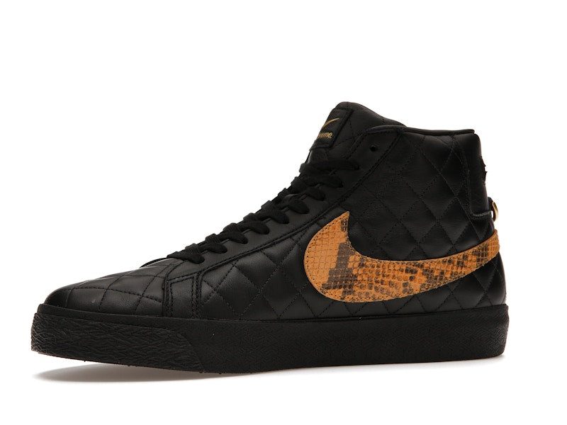 Nike SB Blazer Mid QS Supreme Black - Black/Black - DV5078-001 - 16