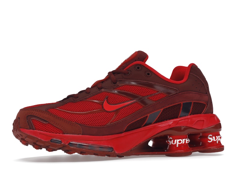 Nike Shox Ride 2 Supreme Speed Red - Speed Red/Siren Red-Barn - DN1615-600 - 16