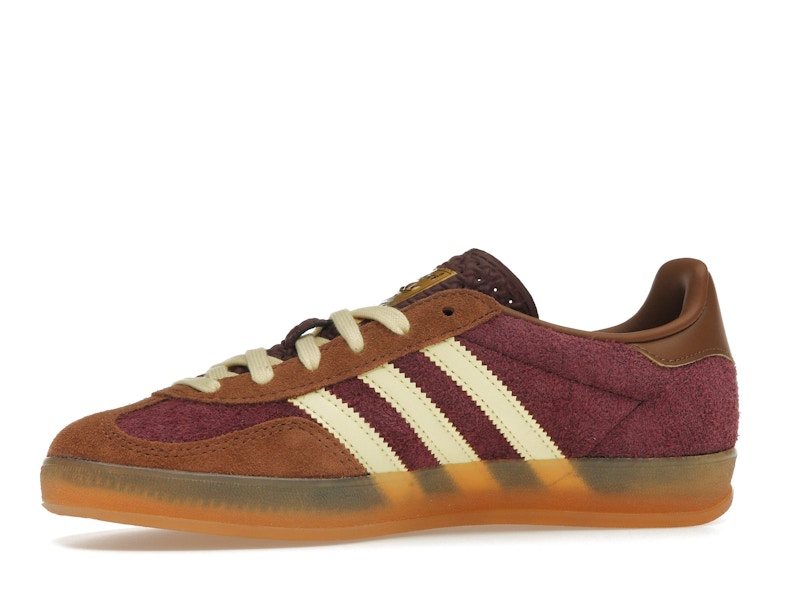 adidas Gazelle Indoor Maroon Almost Yellow - Maroon/Almost Yellow/Preloved Brown - JI0324 - 16
