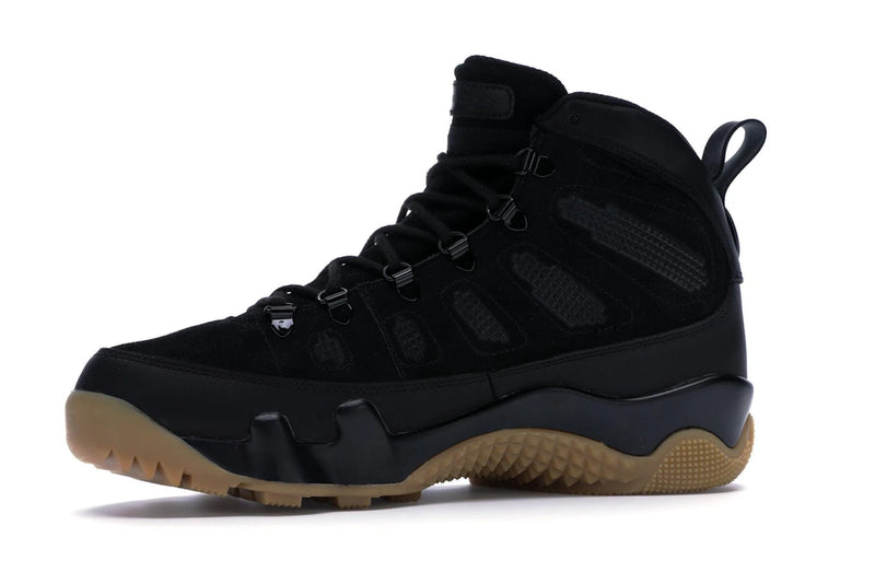 Air Jordan 9 Retro Boot Black Gum - Black/Black-Gum Light Brown - AR4491-025 - 16