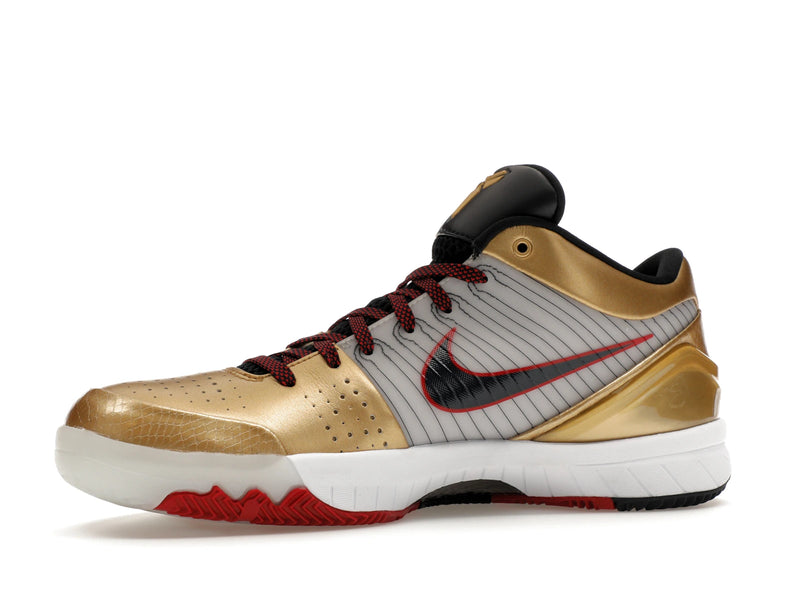 Nike Kobe 4 Protro Gold Medal (2024) - White/Dark Obsidian/Varsity Red/Metallic Gold - FQ3544-100 - 16
