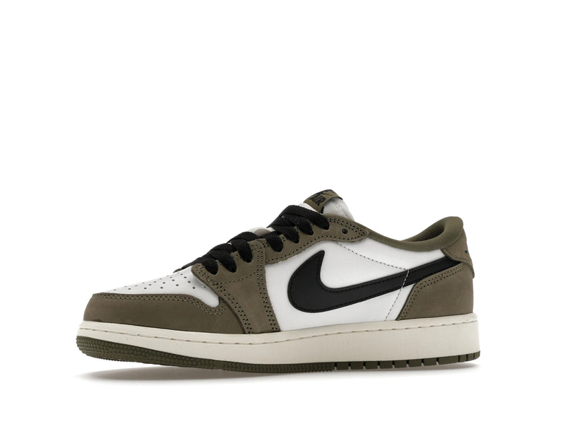Air Jordan 1 Retro Low OG Medium Olive (GS) - Medium Olive/Summit White/Sail/Black - HQ6999-200 - 16