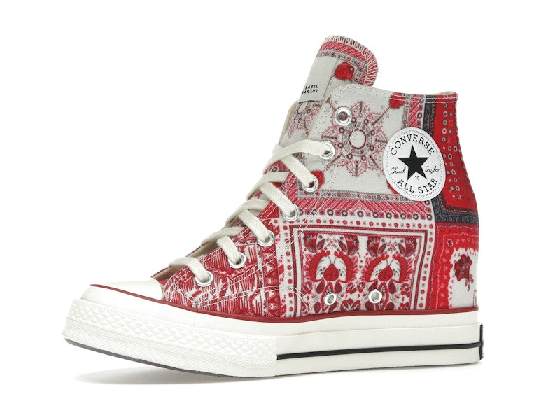 Converse Chuck 70 Internal Wedge Hi Isabel Marant Vanilla Ice Red (Women's) - vue 17