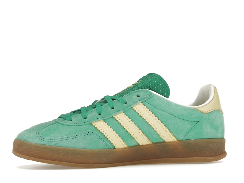adidas Gazelle Indoor Semi Court Green - Semi Court Green/Almost Yellow/Gum - IH7500 - 16