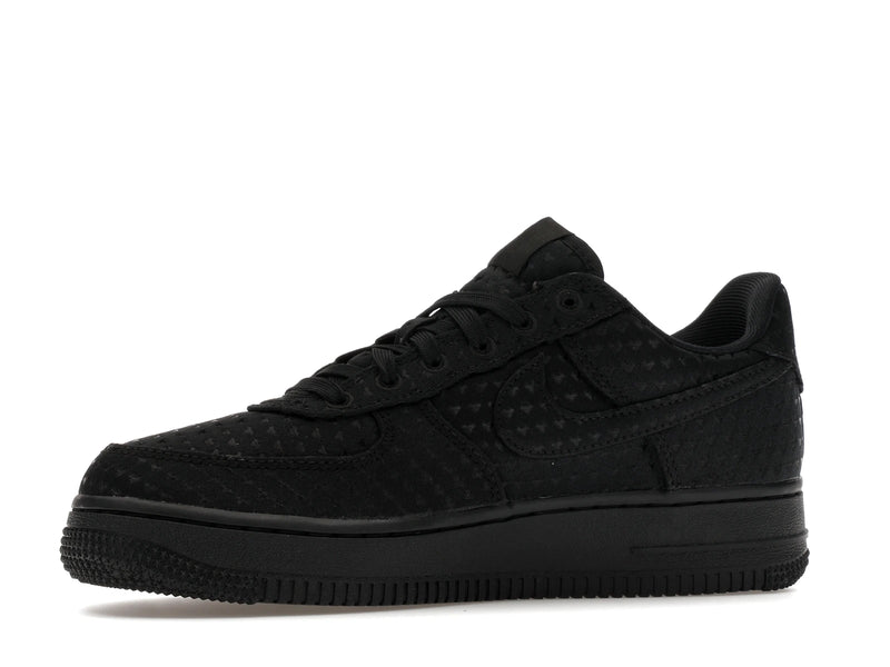 Nike Air Force 1 Low Valentines Day Triple Black (2026) - Black/Black/University Red - IQ9965-001 - 16