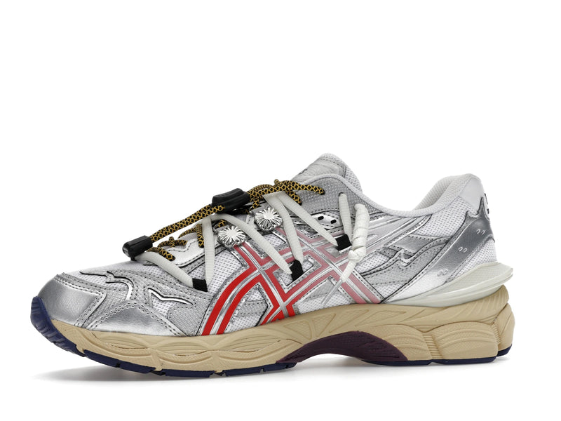Asics Gel Cumulus 16 Toga White Red Pure Silver - White/Red/Pure Silver - 1203B115-100 - 16