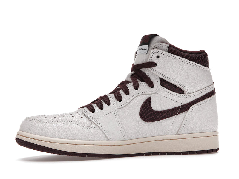 Air Jordan 1 Retro High OG A Ma Maniere - Sail/Burgundy Crush - DO7097-100 - 16