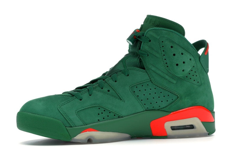 Air Jordan 6 Retro Gatorade Green - Pine Green/Orange Blaze-Pine Green - AJ5986-335 - 16