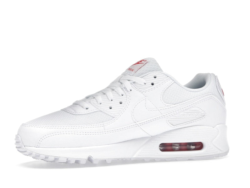 Nike Air Max 90 White Light Crimson - White/Light Crimson - DM0029-118 - 16