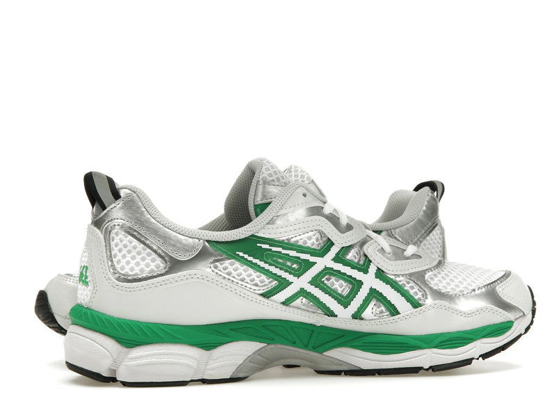 Asics Gel Nyc Hidden Ny - White/Green-Metallic Silver - 1201B001-100 - 16