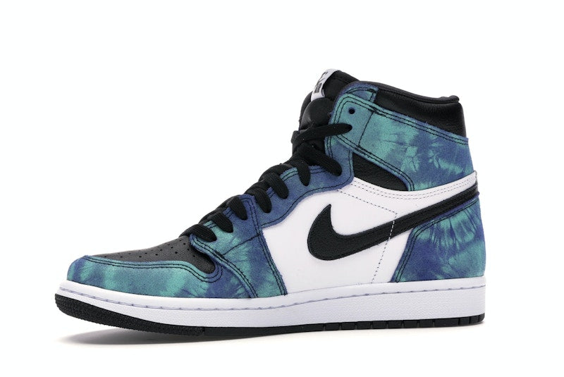 Air Jordan 1 Retro High Tie Dye (W) - White/Black-Aurora Green - CD0461-100 - 16