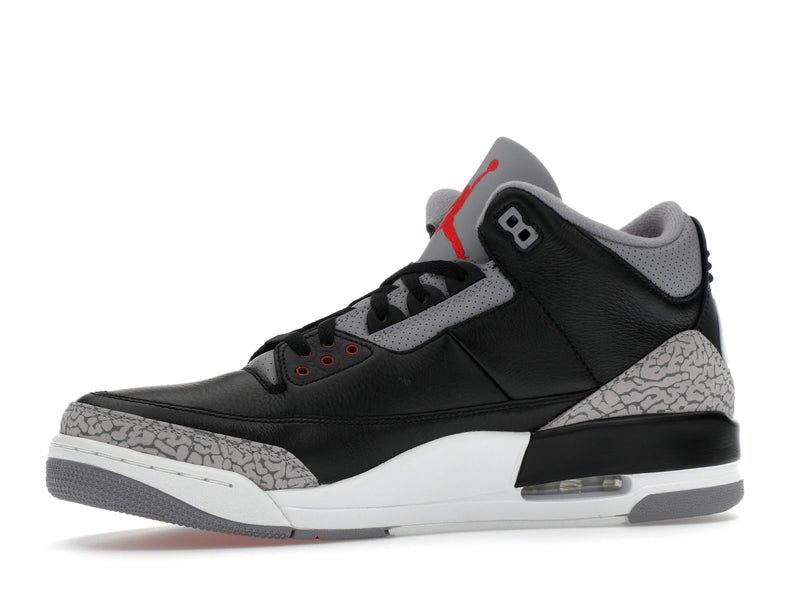 Air Jordan 3 Retro Black Cement (2024) - Black/Fire Red/Cement Grey/Sail - DN3707-010 - 16