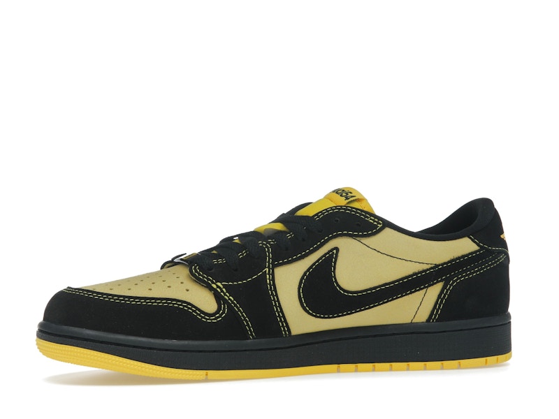 Air Jordan 1 Retro Low OG Quai 54 Black Tour Yellow Red - Black/Tour Yellow/Chile Red - IB8836-007 - 16
