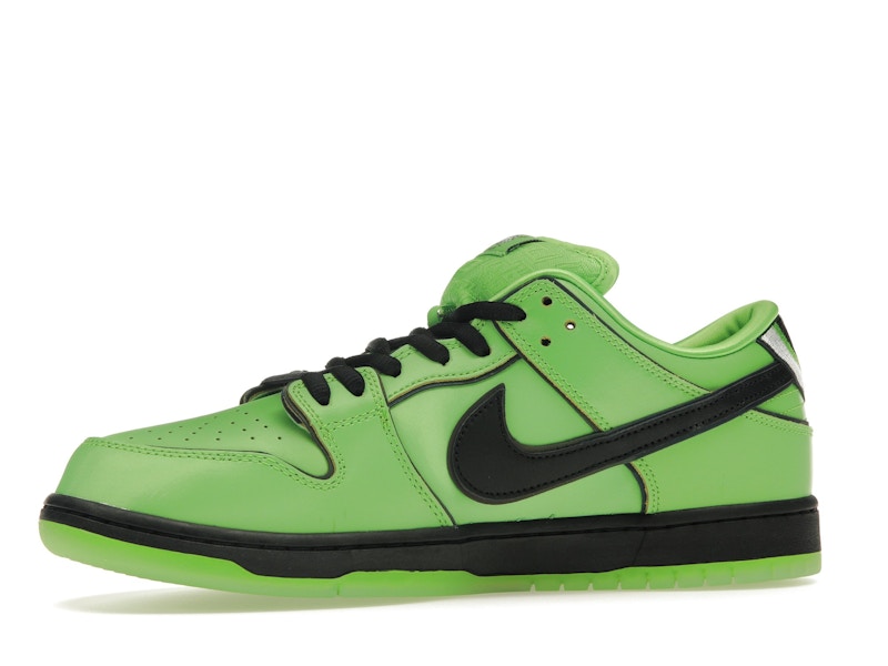 Nike SB Dunk Low The Powerpuff Girls Buttercup - Mean Green/Black/Lotus Pink - FZ8319-300 - 16