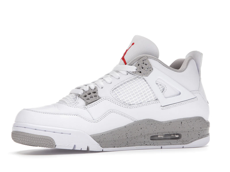 Air Jordan 4 Retro White Oreo (2021) - White/Tech Grey-Black-Fire Red - CT8527-100 - 16