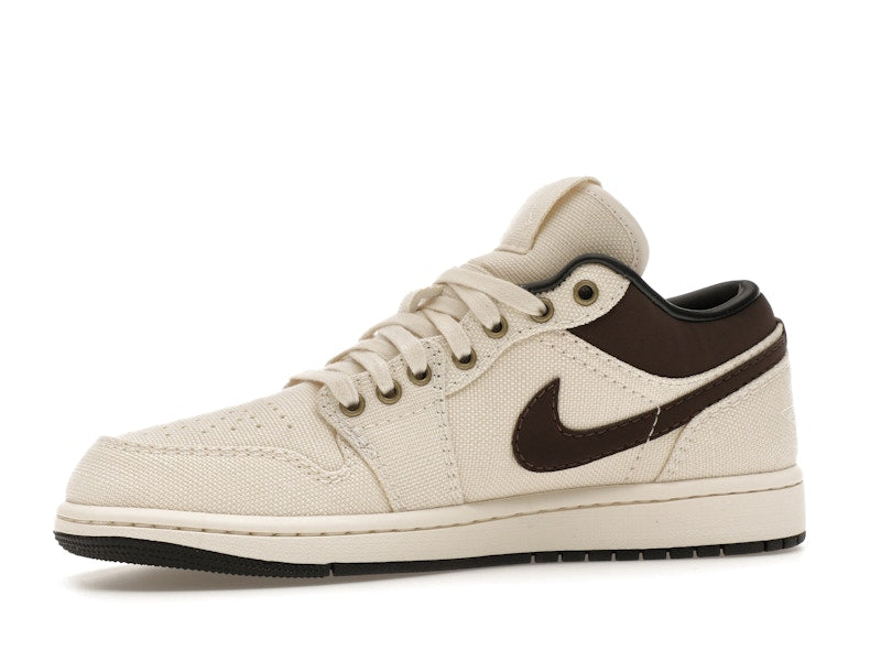 Air Jordan 1 Low Premium Pale Ivory Off Noir Baroque Brown - vue 16