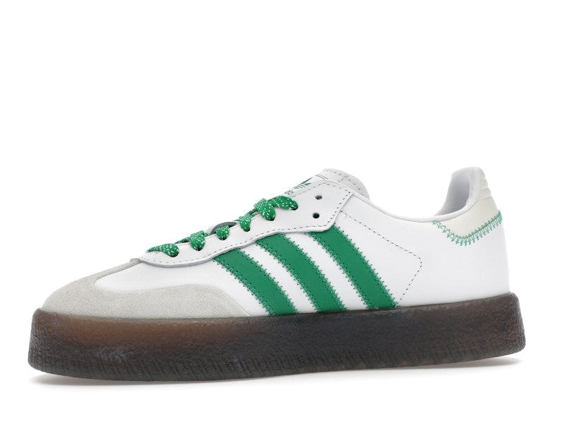 adidas Sambae Cloud White Green (Women's) - Cloud White / Green / Off White - IE9105 - 16