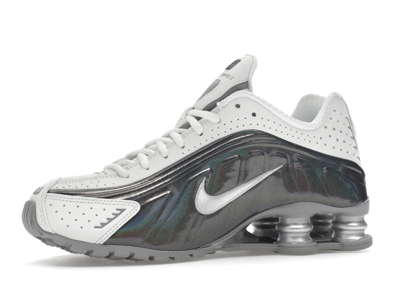 Nike Shox R4 White Iridescent - Summit White/Hydrangeas/Metallic Silver/Summit White - IB7703-100 - 16