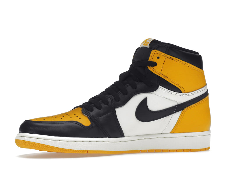 Air Jordan 1 Retro High OG Yellow Toe - Taxi/Black-Sail - 555088-711 - 16