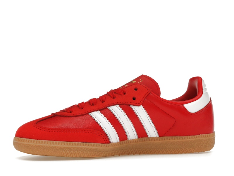 adidas Samba OG Better Scarlet (Women's) - White/Better Scarlet/Gum - IE6524 - 16