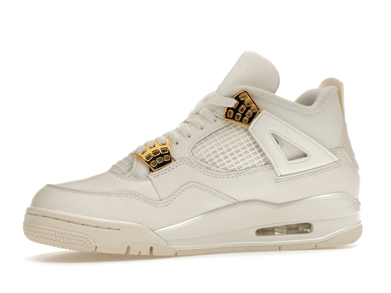 Air Jordan 4 Retro Metallic Gold - Sail/Metallic Gold/Black - AQ9129-170 - 16