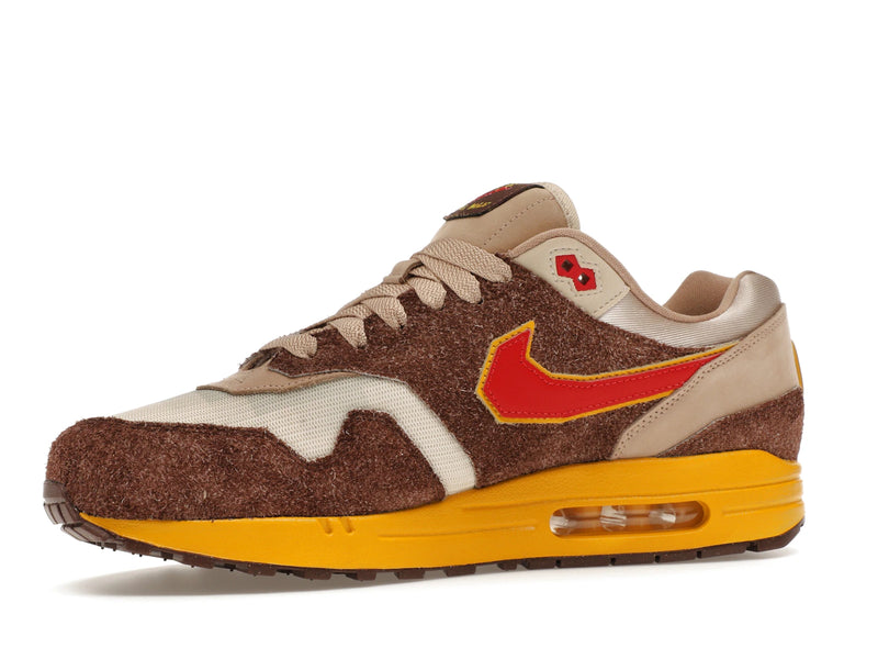 Nike Air Max 1 Swoosh Low Poly Big Head Origins - Light Chocolate/Hemp/Sand Drift/University Red - HV5776-200 - 16