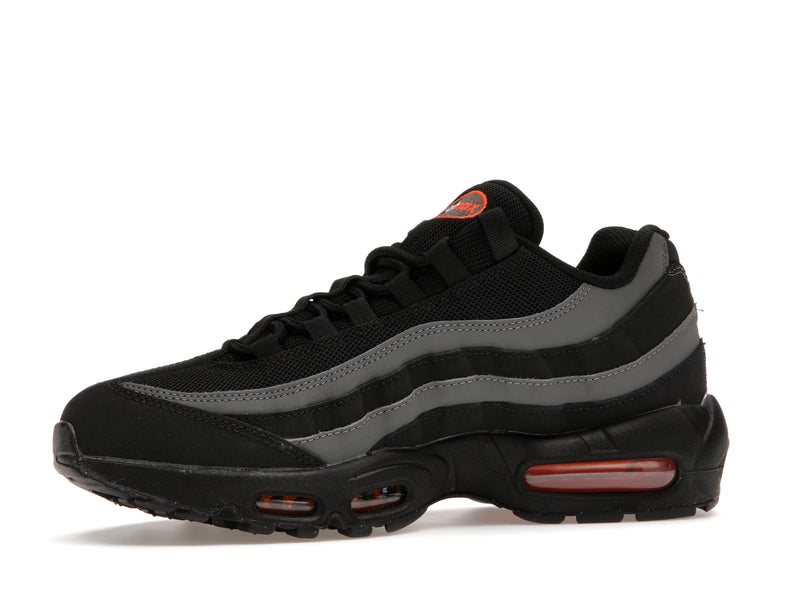 Nike Air Max 95 Black Grey Safety Orange - Black/Grey/Safety Orange - DX2657-001 - 16