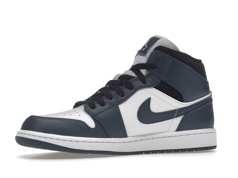 Air Jordan 1 Mid Dark Teal - Armory Navy/White-Black - 554724-411 - 16