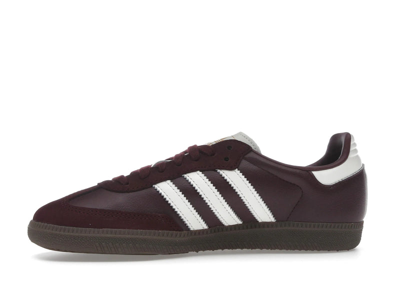 Adidas Samba OG Maroon Off White Gum - Maroon/Off White/Gum - JR8844 - 17