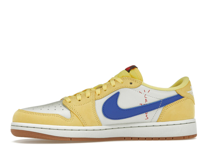 Air Jordan 1 Retro Low OG SP Travis Scott Canary - Canary/Racer Blue/Light Silver/Gum Medium Brown - DZ4137-700 - 17