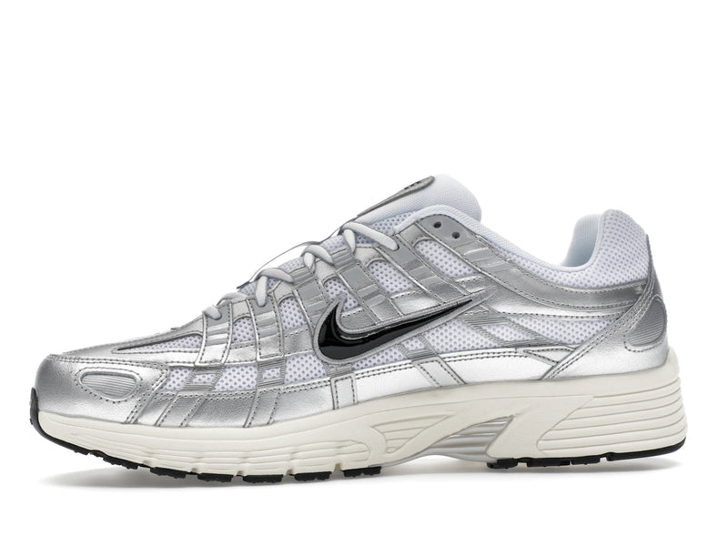 Nike P 6000 White Metallic Silver Flat Silver Black - White/Metallic Silver/Flat Silver/Black - CD6404-105 - 17