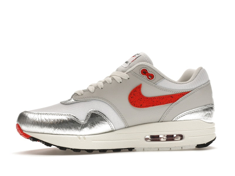 Nike Air Max 1 PRM SE Hot Sauce - White/Chile Red-Metallic Silver-Neutral Grey-Sail-Fir - HF7746-100 - 17