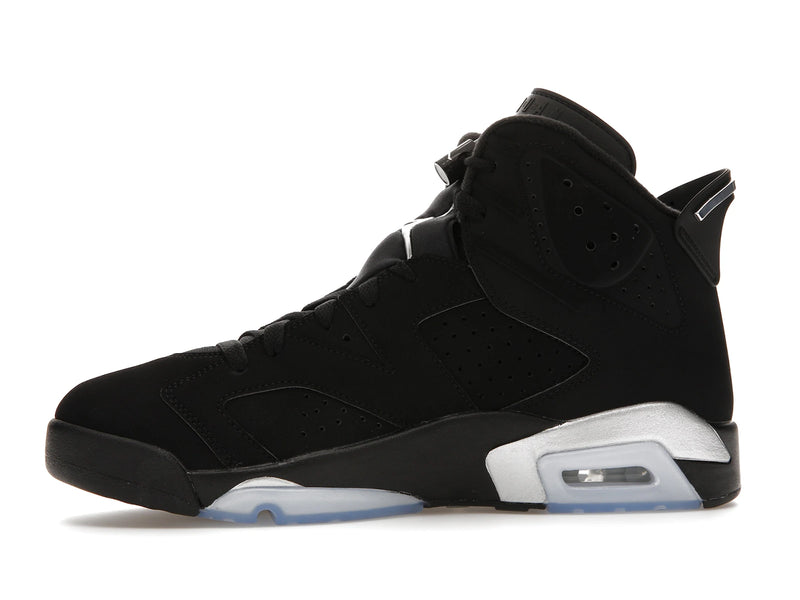 Air Jordan 6 Retro Metallic Silver - Black/Black/Metallic Silver - DX2836-001 - 17