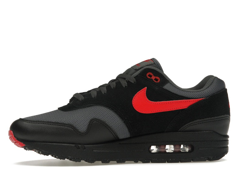 Nike Air Max 1 Essential Vamps - Black/University Red/Iron Grey - FZ5808-008 - 17