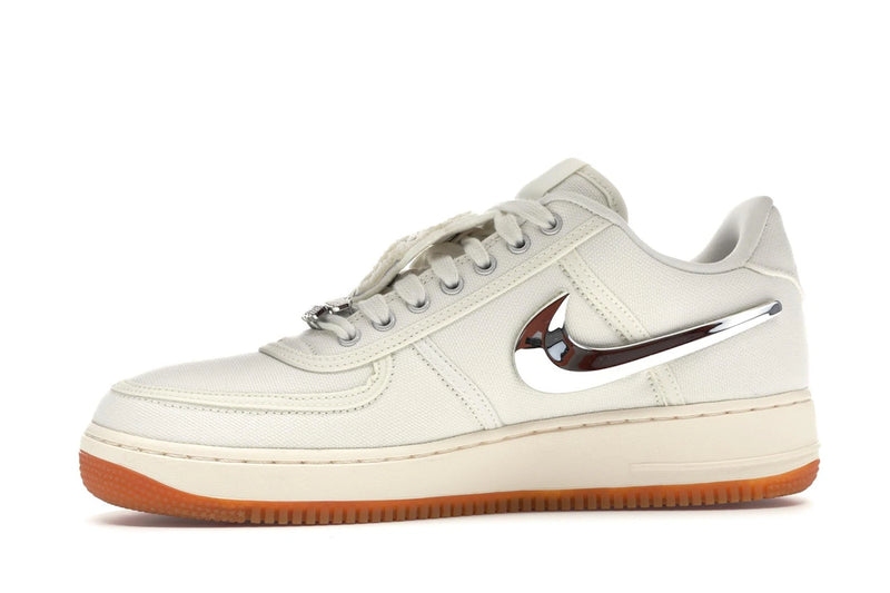 Nike Air Force 1 Low Travis Scott Sail - Sail/Sail-Gum Light Brown - AQ4211-101 - 17
